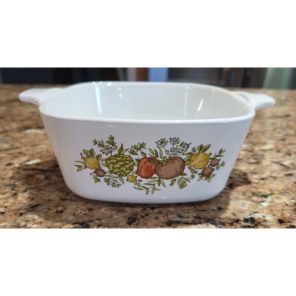Vintage Corning Ware Spice of Life P-43-B Casserole 2 3/4 Cup - Picture 1 of 11